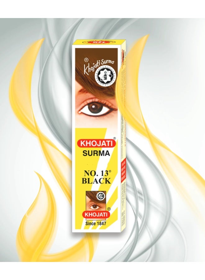Khojati Surma No.13 Black – Original Traditional Eye Kohl - Image 3